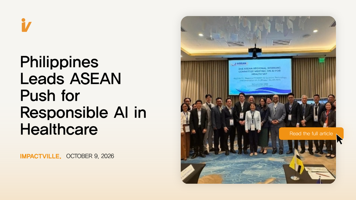 Philippines Leads ASEAN Push for Responsible AI in Healthcare