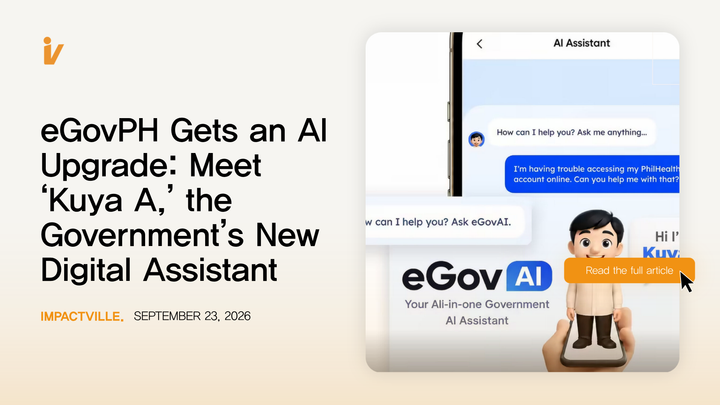 eGovPH Gets an AI Upgrade: Meet ‘Kuya A,’ the Government’s New Digital Assistant
