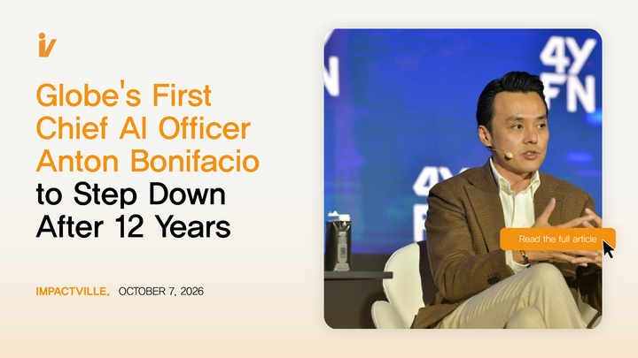 Globe's First Chief AI Officer Anton Bonifacio to Step Down After 12 Years