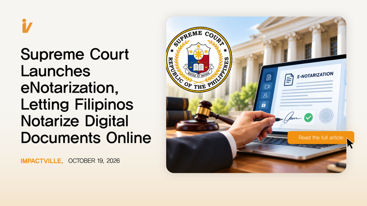 Supreme Court Launches eNotarization, Letting Filipinos Notarize Digital Documents Online